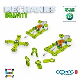 Geomag AAABS15635 - Juego de Construcción Magnético ¡Desafío Mecánico Gol! - 96 Piezas - Plástico Reciclado
