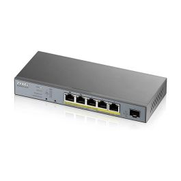 Zyxel GS1350-6HP-EU0101F Switch Gestionado L2 Gigabit Ethernet con PoE, Color Gris Precio: 162.50000041. SKU: B13ZM9TK45