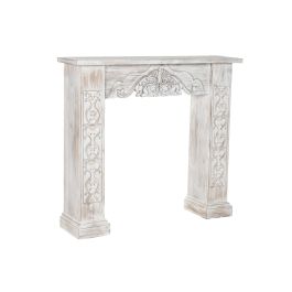 Frontal Chimenea DKD Home Decor Blanco 26 x 101 x 113 cm