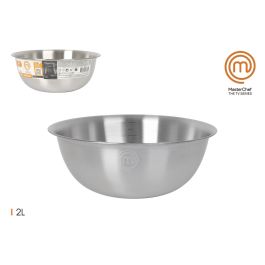 Bol de acero inoxidable 22x8.7 cm 2L Masterchef (24 Unidades) Precio: 96.49999986. SKU: B177TBK7EA