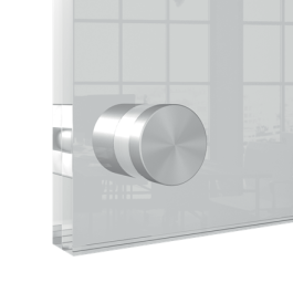 Pizarra blanca Nobo Transparente Acrílico