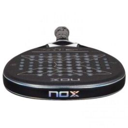 NoxSport LA10 QUANT12 25 Pala de Pádel LA10 Quantum 12K 2025 Leo Augsburger Carbono 12K HR3 Forma Diamante