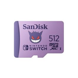 SanDisk Tarjeta de Memoria microSDXC 512GB UHS-I U3 V30 100MB/s para 4K UHD Nintendo Switch Cámaras Drones Precio: 83.89000059. SKU: B1E6FGZRFH