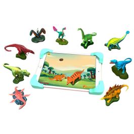 PlayShifu Tacto Dino - Juego Interactivo Físico-Virtual de Dinosaurios para Niños +4 Años - Más de 100 Datos Educativos