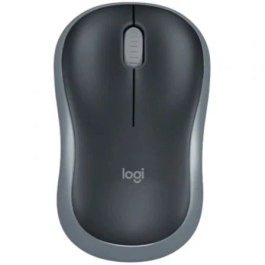 Logitech Ratón Inalámbrico M185, RF Wireless, Pilas Alcalinas, Gris