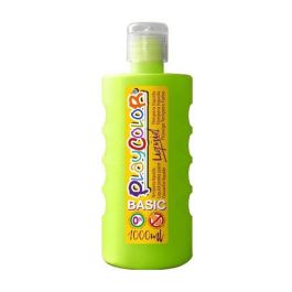 Tempera Playcolor Liqüid Liquida 1000 Ml (Botella) Verde Claro 6 unidades Precio: 44.5000006. SKU: B1HB6F4FG2