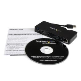 Hub USB Startech USB3SMDOCKHV Precio: 92.7899995. SKU: S55057463