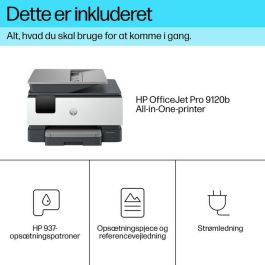 HP OfficeJet Pro 9120b Impresora Multifunción 4 en 1 Color A4, LAN, WiFi, ADF, Dúplex Automático