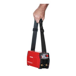 Solter Práctico 130 Soldador Inverter de 130A, Maletín de Aluminio, Cepillo-Piqueta, Pantalla de Mano, Tig por Raspado, Regulación Digital