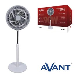 Avant Ventilador de Pie Force 90W, 12 Pulgadas (30 cm) con Base Redonda Precio: 29.49999965. SKU: B17Q5AEQT3