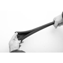 Vivolink Manguera Flexible para Cables Ø38mm Negra 25m - Organizador de Cables Fácil de Cortar