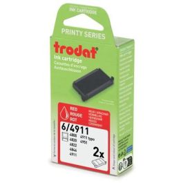 Trodat 4911 Almohadilla de Recambio para Sellos Printy Roja Blíster 2 Unidades Compatible con 39229 y 39226 Precio: 7.99000026. SKU: B12Q7A4MXP