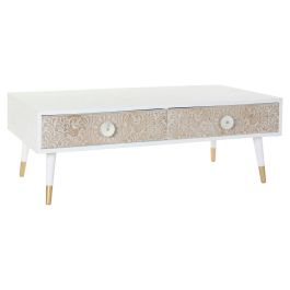 Mueble de TV DKD Home Decor Blanco Abeto Marrón claro (120 x 65 x 42 cm)