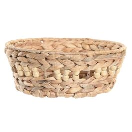 Vaciabolsillos Tropical DKD Home Decor Natural 24 x 9 x 24 cm