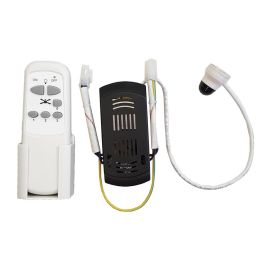 Edm Recambio kit mando y receptor para ventiladores techo, compatible con modelos 33988, 33989, 33806, 33807, 33803 - Incluye mando y receptor