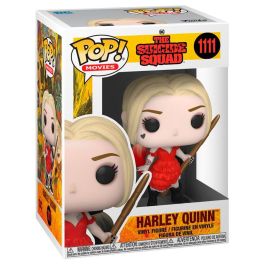 Funko Figura POP The Suicide Squad Harley Quinn Damaged Dress de vinilo 9cm