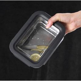 Quttin Molde de Acero para Fiambre 1.8 L, Apto para Microondas y Horno, Dimensiones 23 x 18 x 9 cm (12 Unidades)