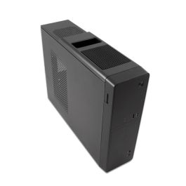 Coolbox Caja Ordenador Sobremesa T310 Microatx Slim, Fuente SFX 300W Bronze Incluida, USB-C, Lector de Tarjetas