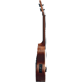 LAG Ukelele Tiki Uku Tenor Electroacústico Tapa Abeto Macizo Fondo Sapelli con Previo Shadow Uke