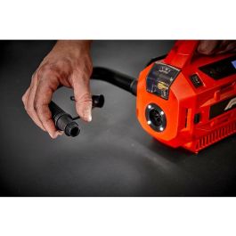 Formula 1 F110782 Compresor Híbrido 20V/12V DC, 160 PSI (11 Bar), Inflador para coches, bicis, balones y Bomba/Desinflador de colchones