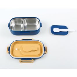 Thermosport Fiambrera Plástico Acero Rectangular 550 ml 22,2 x 13,9 x 8 cm