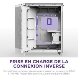 NZXT H9 Flow RGB CM-H92FW-R1 - Caja semitorre - Ventiladores RGB incluidos - Blanco