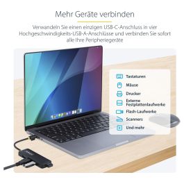 Kit de reparación Startech H5C4A-USB-HUB