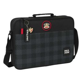 Cartera Escolar Paul Frank Campers Negro (38 x 28 x 6 cm) Precio: 12.50000059. SKU: S4307880