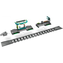 LEGO 60423 City Tranvía y Estación del Centro de la Ciudad, set de juego de construcción para niños a partir de 7 años