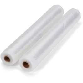 Livoo DOM505 | Juego de dos (2) rollos para envasar al vacío universal | 28 cm x 3 m cada rollo | Compatibles con máquinas universales Precio: 22.79000031. SKU: B1FLP9VWTP