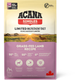 Acana Canine Adult Singles Grass Fed Cordero Alimentado en Pasto Comida para Perros 6 kg Precio: 53.5000004. SKU: B12WQESL45