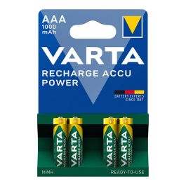 Varta 5703301404 Pilas Recargables Ni-MH HR03 AAA 1000mAh 4 Unidades Precio: 13.78999974. SKU: B17YAFCE3R