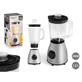 Batidora de vaso Argon 350W 1.5L acero inoxidable, 20x39x17 cm (6 Unidades)