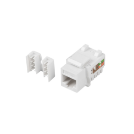 Lanberg Conector Keystone Cat 5E UTP RJ45 Blanco, Compatible con 568A/B, PCBA, para Cable 22-26 AWG Precio: 4.49999968. SKU: S5604242