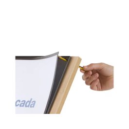 Rocada Expositor magnético suelo rotativo 360 Din A3 altura ajustable