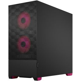 Fractal Design Pop Air RGB Magenta Core TG Clear Tint Torre PC ATX/Micro-ATX/Mini-ITX con Ventana Lateral y Vidrio Templado