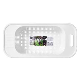 Escurredor de Fregadero Blanco Kinvara 47x22x9.5 cm - Plástico (24 Unidades) Escurredor de Fregadero Blanco Kinvara 47x22x9.5 cm - Plástico (24 Unidades)