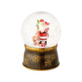 Lumineo Girador de Agua con Diseño Santa Claus, Luz Cálida, Función Fija, Funcionamiento a Pilas, Uso Interior, 17,5 x 13 x 6 cm Precio: 26.49999946. SKU: B1AYVQ5JMF