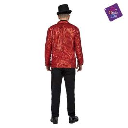 Disfraz chaqueta showman rojo talla m-l Disfraz chaqueta showman rojo talla m-l