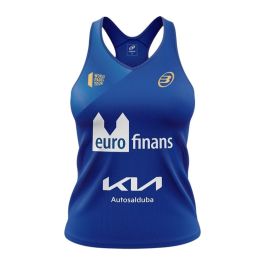 Camiseta de Tirantes Mujer Bullpadel Pitar Azul