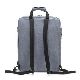 Dicota Eco MOTION 13 - 15.6" Bolso Tote para portátil, Poliéster RPET 600Dx400D, Azul Denim, Ecológico