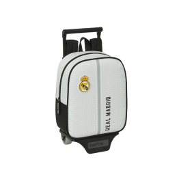 Mochila Escolar con Ruedas Real Madrid C.F. Blanco Gris 22 x 27 x 10 cm Precio: 26.68999971. SKU: B1KCBWHKRC