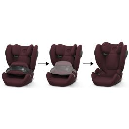 CYBEX CBX4063846432011 Silla de Coche Pallas B3 i-Size Grupo 1/2/3 Reclinable Rojo Oscuro