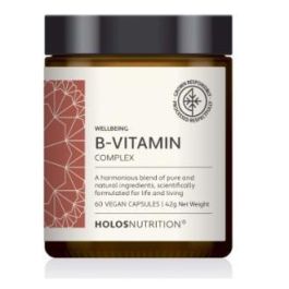 HOLOSNUTRITION B-Vitamin Complex 60 Vcap - Vitaminas B para Energía, Estado de Ánimo y Sistema Nervioso Precio: 26.8900005. SKU: B19WK7Z2PJ