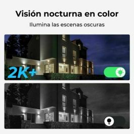 Reolink REO6976930221362 - Cámara de Vigilancia Exterior G430, Alimentada por Panel Solar, Color Blanco