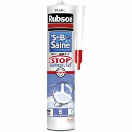 Rubson 2690812 Sellador Sanitario Antimoho Blanco 280ml para Baño Saludable