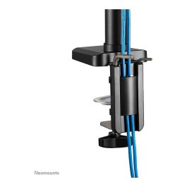 Neomounts DS70-750BL2 Soporte de Escritorio para Monitor de 17-27 Pulgadas con Resorte de Gas y Pinza/Atornillado, Negro