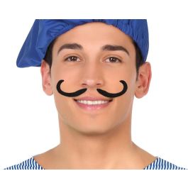 Bigote Negro Clásico Curvado para Disfraz de Carnaval Adulto - Accesorio para Teatro y Fiestas Precio: 0.49999983. SKU: B175HR38Z9