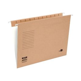 Carpeta Colgante Liderpapel Folio Prolongado Kraft 10 unidades