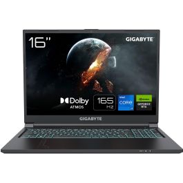 Gigabyte KF-73DE854KH Portátil G6 i7 13700H/16GB/1TB SSD/RTX 4060/W11 Home negro